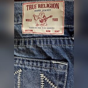 True Religion NWOT Ricky Relaxed Straight Jeans - W28 - Y2K Boyfriend (W 6/8)